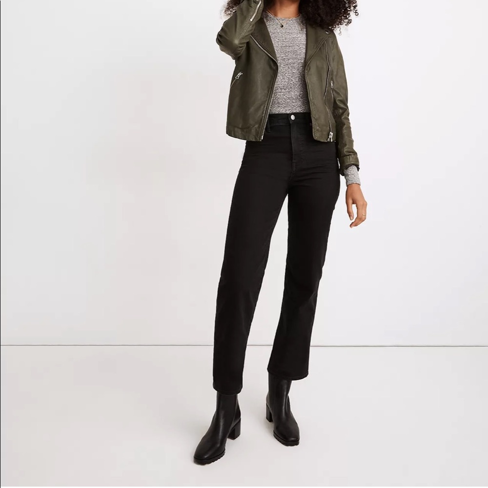 Madewell Slim Wide-Leg Jeans in Lunar Wash Size 29